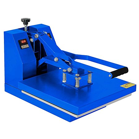 Promo Heat 15 in. x 15 in. Sublimation Heat Transfer Press Machine - Clamshell - Model PRO-3804X - Blue