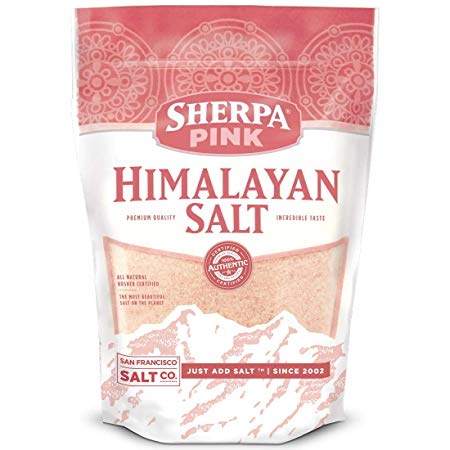 Sherpa Pink Gourmet Himalayan Salt, 2 lbs. Fine Grain. Incredible Taste. Rich in Nutrients and Minerals To Improve Your Health. Add To Your Cart Today.
