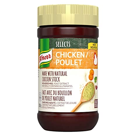 Knorr Selects Chicken Bouillon Powder, 200g/7.1oz, Imported from Canada}