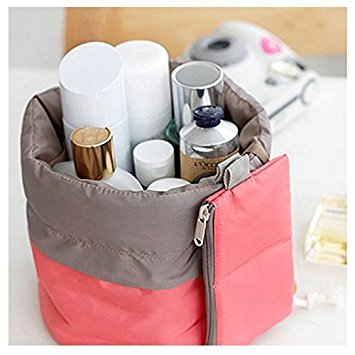 Makeup bag Waterproof Travel Kit, Organizer Bathroom Storage Cosmetic Bag With a Mini Bag, Jewelry Organizer,Men Shaving Kit Portable Luggage Bag for Vacation Camping