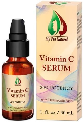 Vitamin C Serum For Face 20 With Hyaluronic Acid Retinol Vitamin ED and Glycerin Anti Aging Skin Care Product Collagen Boost Daily Moisturizer And Anti Wrinkle