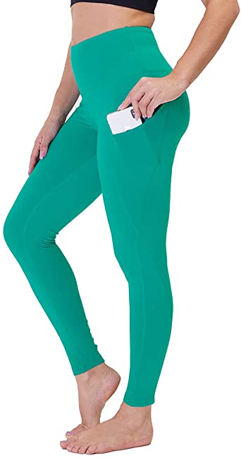 Gayhay High Waist Yoga Pants with Pockets for Women - Tummy Control Workout Running 4 Way Stretch Yoga Leggings