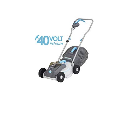 Swift 40 V EB137CD2 Cordless Digital Wide Lawn Mower Cutting Width 37 cm with Battery and Charger
