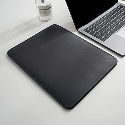 Benfan Laptop Sleeve 14 Inch Compatible with New 14 inch MacBook Pro A2442 Color Dark Grey