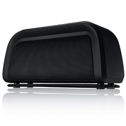 Bluetooth Speakers Poweradd Dual Powerful Stereo Speakers with NFC Function and Built-in Microphone for iPhone 6s6 Plus 6s 6 5s 5 Android Smartphones Bluetooth Enabled Devices - Black