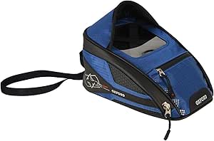 Oxford - R-Series M2R Mini Tankbag, Blue 14cm (H) x 19cm (W) x 28cm (L) (OL356)