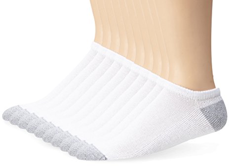 Fruit Of The Loom Men's Value 10 Pack No Show Socks