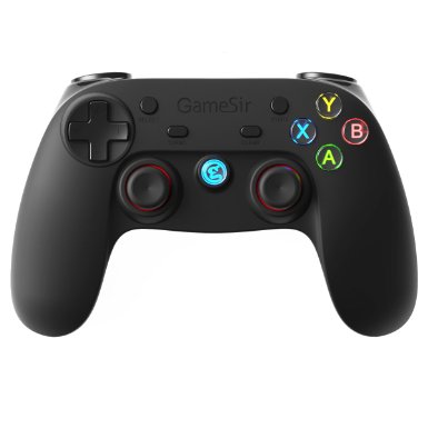 GameSir G3s 2.4Ghz Wireless Bluetooth Gamepad Controller for Android TV BOX Smartphone Tablet PC VR (Black)