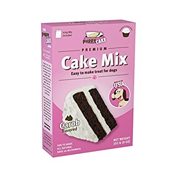 Puppy Cake Carob Cake Mix and Frosting for Dogs
