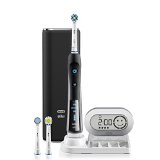 Oral-B Black 7000 SmartSeries Electric Rechargeable Toothbrush with Bluetooth Powered by Braun