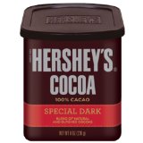 Hersheys Special Dark Chocolate Cocoa 8-Ounce Cans Pack of 6