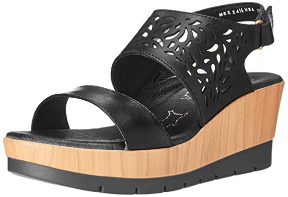 Flexi BELANOVA Women's Genuine Leather Slip-on Wedge Sandals