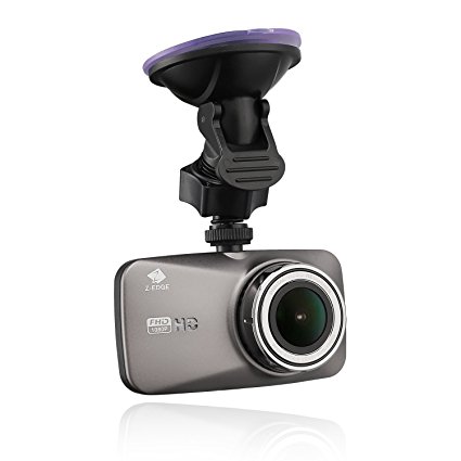 Z-EDGE Dash Cam, Dashboard Camera Recorder with Sony Exmor Sensor, FHD 1080P, 2.7" LCD Screen, 150 Degree Wide Angle , HDR , G-Sensor, Parking Monitor ,Loop Recording