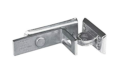 Master Lock 732DPF 90 Degree Heavy Duty Angle Hasp, 4-3/4-inch