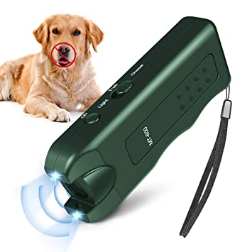 Mimill Handheld Dog Repellent, Ultrasonic Infrared Dog Deterrent, Bark Stopper   Good Behavior Dog Training