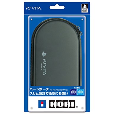 Hard Pouch for PlayStation Vita Black (PCH-1000,-2000) Japan Import