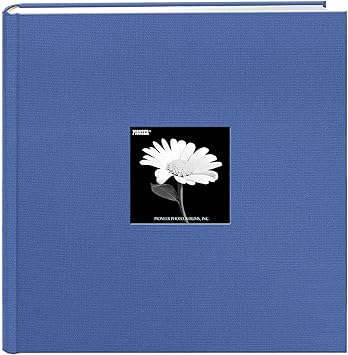 Pioneer Photo Albums DA-500CBF/SB Extra Large Capacity Photo Album, 500 Pocket 4x6, Sky Blue