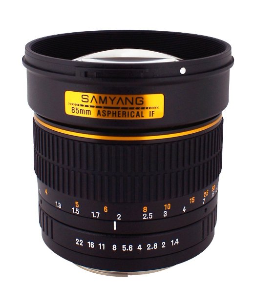Samyang SY85MAE-N 85mm F14 Lens for Nikon AE