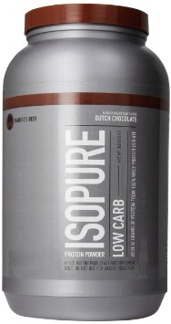 Isopure Low Carb Protein Powder, Dutch Chocolate, 3 Pounds