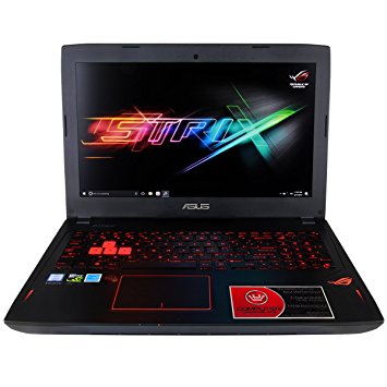 CUK ASUS GL502VS VR Ready Laptop (i7-7700HQ, 16GB RAM, 256GB SSD NVMe   1TB HDD, NVIDIA GTX 1070 8GB, 15.6" FHD, Windows 10) - 2017 HTC Vive Compatible Gaming Notebook Computer