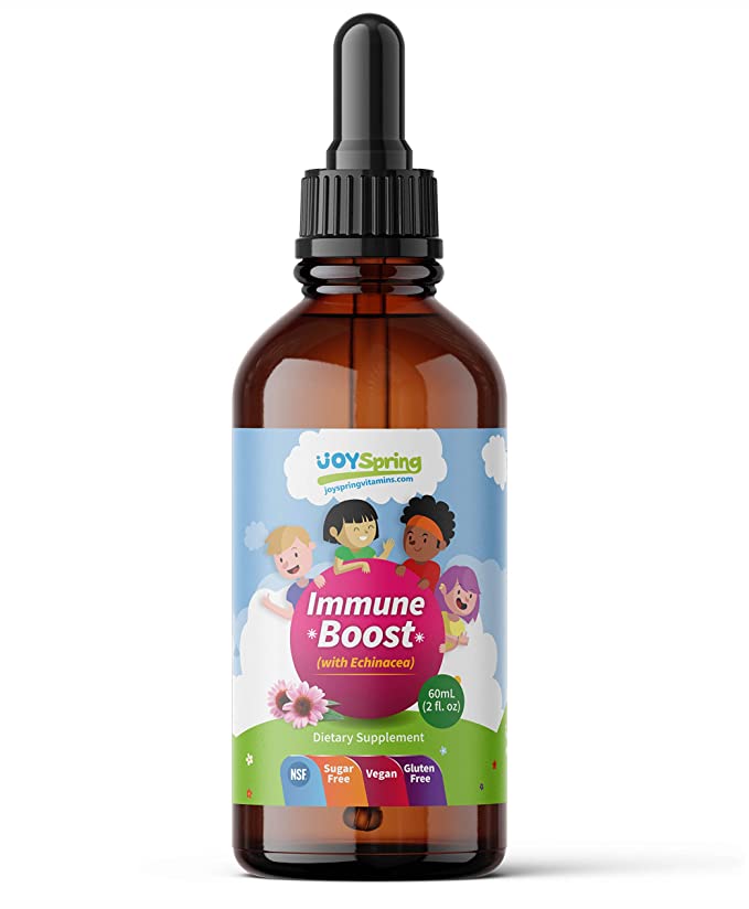 Echinacea Drops for Kids - Kids Immune Booster - Cough & Cold Remedy for Toddlers - Liquid Children's Immune Support