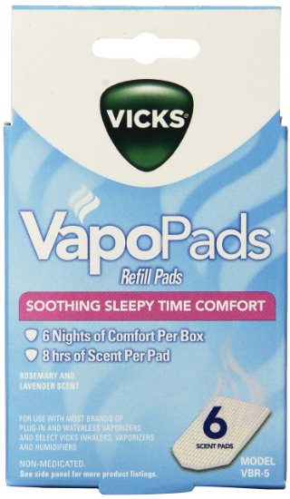 Vicks Sleepytime Waterless Vaporizer Scent Pads