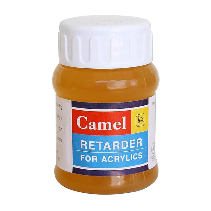 Camel Camlin Acrylic Paint Retarder (100Ml), Orange