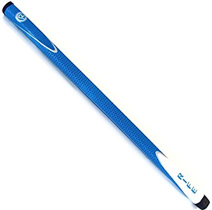 NEW Rife 21" Blue/White Belly Putter Grip