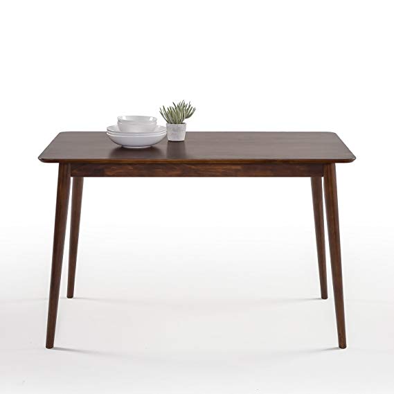 Zinus Mid-Century Modern Wood Dining Table/Espresso