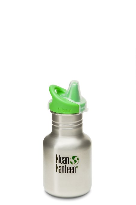 Kid Kanteen 12-Ounce Stainless Steel Bottle With Sippy Cap