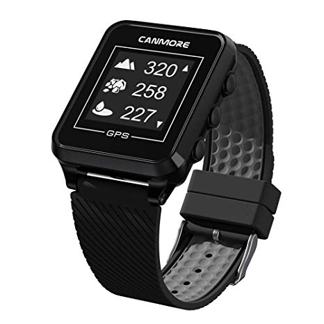 CANMORE TW-353 GPS Golf Watch - Key Course Data and Score Sheet on Your Wrist - Minimalist & User Friendly - 38,000  Free Courses Worldwide and Growing - 4ATM Waterproof - 1-Year Warranty