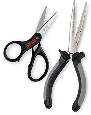 Rapala Pliers and Scissors Combo  6 1/2 Pliers/ Super LineScissors/ Sheath