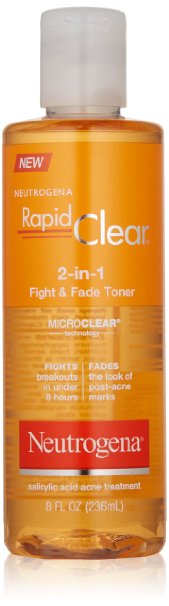 Neutrogena Rapid Clear 2-In-1 Fight and Fade Toner 225g