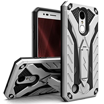 LG Aristo Case,Zizo [Static Series] Shockproof [Military Grade Drop Tested] w/Kickstand [LG Aristo Heavy Duty Case] Impact Resistant-LG Aristo/Fortune