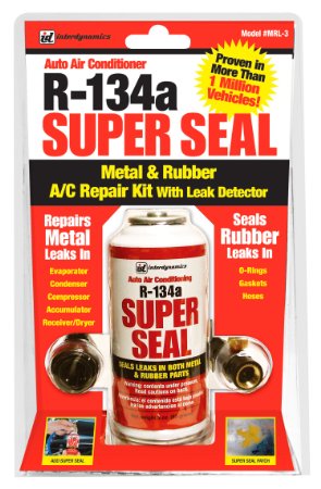 AC PRO MRL-3 R-134a Super Seal Air Conditioning Stop Leak Kit - 3 oz