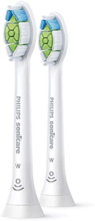 Philips Sonicare Optimal Whitening White BrushSync Heads, Pack of 2 (Compatible with All Philips Sonicare Handles)