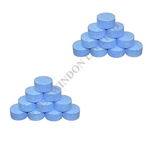 SUDS-ONLINE 20 X Chlorine 20g Chlorine Tablets for Spa/Hot Tub/Swimming Pool
