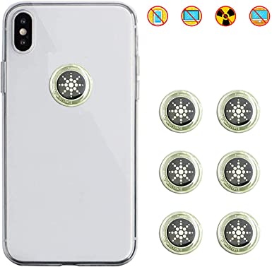 EMF Protection Cell Phone Sticker, EMR Blocker Neutralizer Device, Anti Radiation Protector Shield for All Mobile Phones, Laptop, Computer, WiFi, Router and Other Electronic Devices