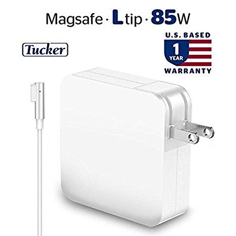 Macbook Pro Charger, 85W Power Adapter Magsafe 1 Style Connector - Tucker TM - Replacement Charger Compatible with 45W 60W for Apple Mac Book Pro 1 15 inch/17inch