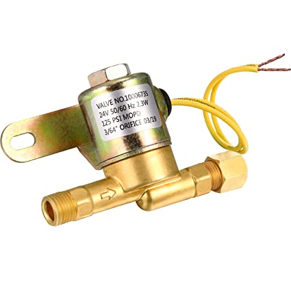 A2012-S150 Solenoid Valve Humidifier Replacement Valve Compatible with Aprilaire 110, 112, 220, 224, 350, 360, 440 Replace for B2035-S2 B2035-S5 B2035-S54, 24 V, 60 Hz AC, 125 PSI