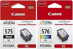 Canon PG-575XL Black & CL-576XL Colour Ink Cartridges