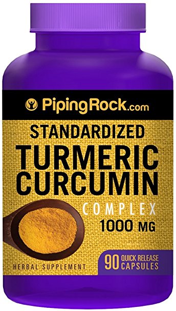 Standardized Turmeric Curcumin Complex 1000 mg 90 Capsules