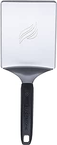 Blackstone Hamburger Spatula Heavy Duty Plastic Handle Large Stainless Steel Food Grade Flat Top Griddle Accessories-Hamburger Pancake Flipper– Grill Scraper Utensil for Home Kitchen Restaurants