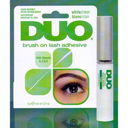 Duo Striplash Brush On Adhesive, Clear, 0.18 oz