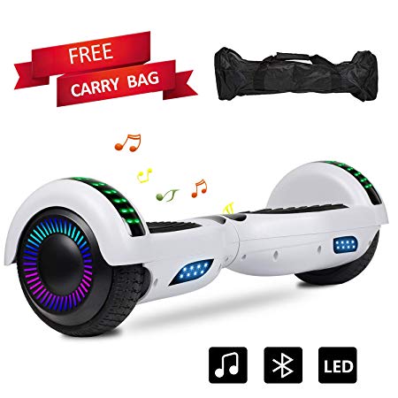 Sea Eagle Hoverboard Self Balancing Scooter Hover Board for Kids Adults with UL2272 Certified, Wheels LED Lights and Portable Carrying Bag