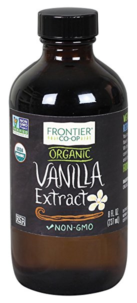 Frontier Organic Vanilla Extract, 8 Ounce