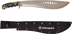 Stansport Steel Machete with Sheath