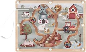 Little Dutch 7164 Magnet-Spiel Labyrinth Bauernhof - Little Farm