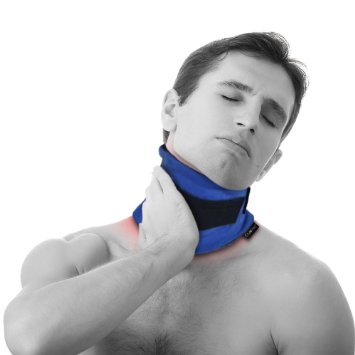 Hot Cold Neck Compress Wrap with Elasticated Strap