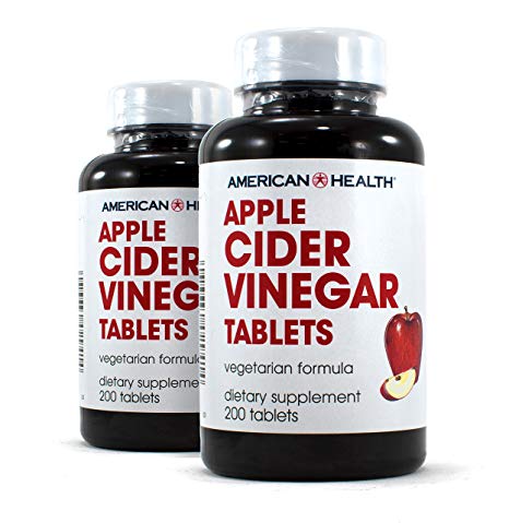 American Health Apple Cider Vinegar Tablets Pack of 2